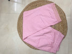 Aavya Blush Pink Mal Mal Cotton 3 Pcs Suit Set