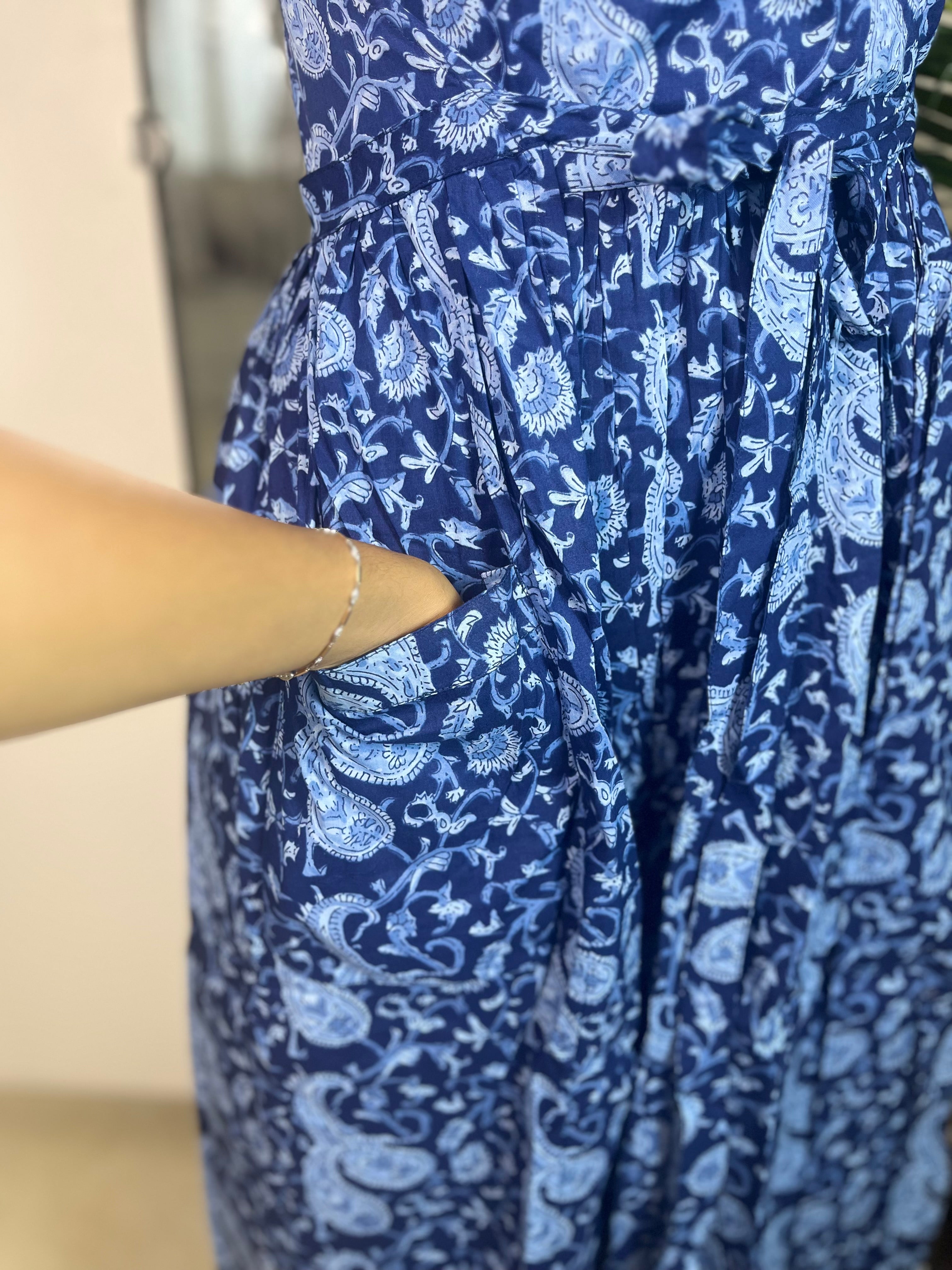 Blue Garden Dress