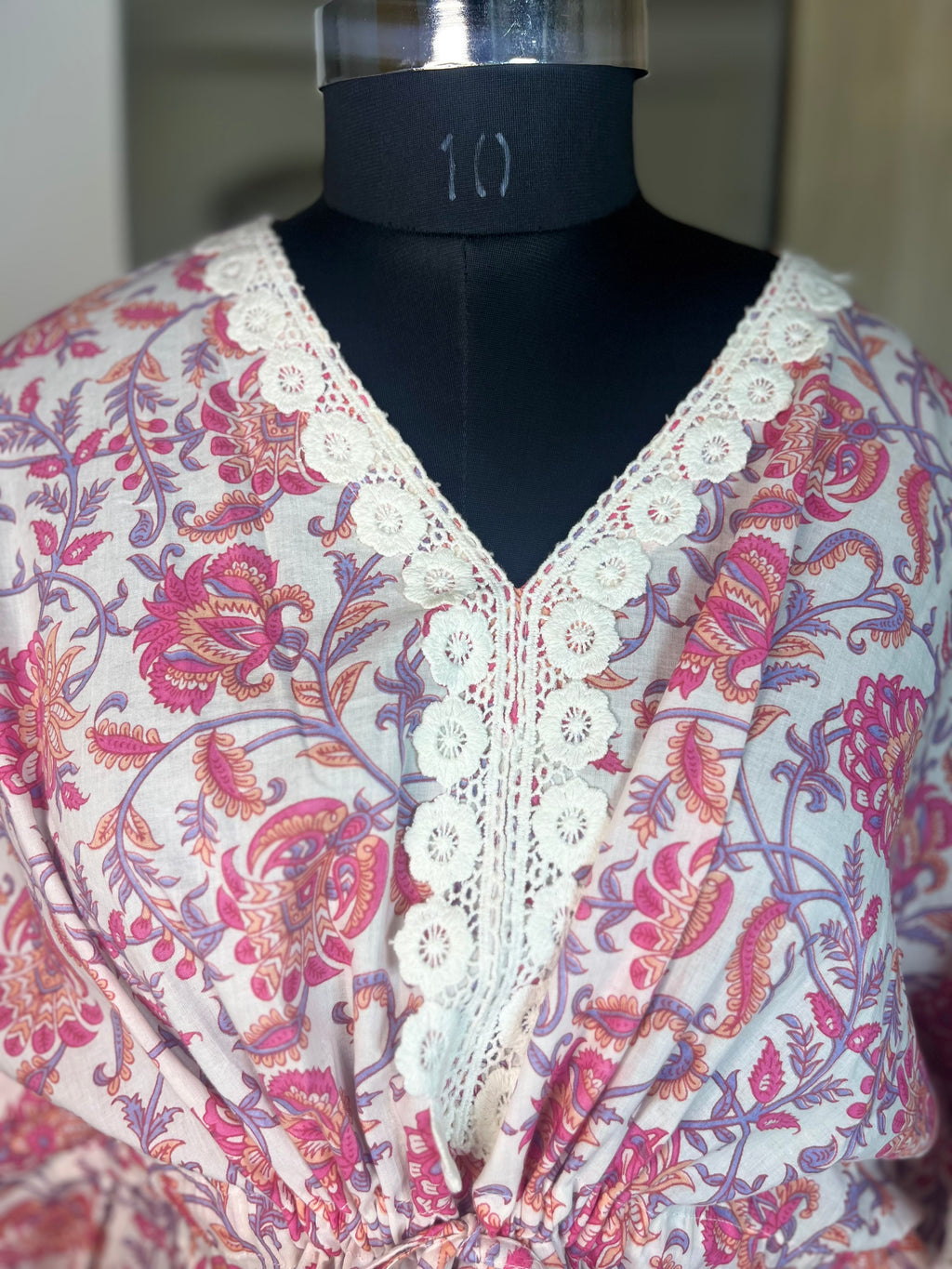 Blush Boho Kaftan Dress