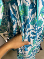 Aqua Garden Dress