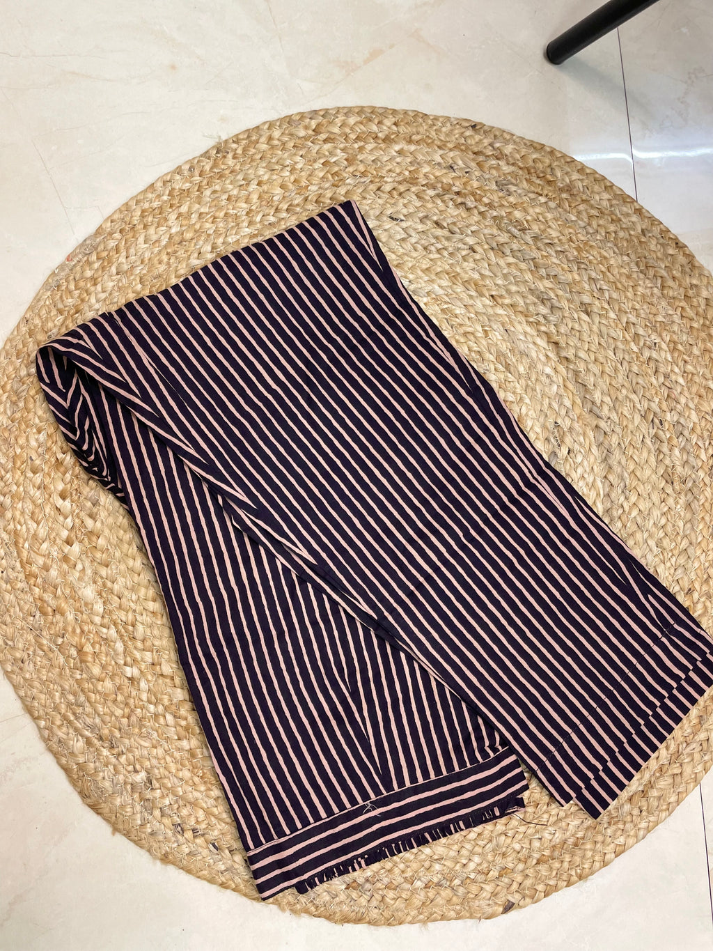 Kaira Rust Noir 3 Pcs Suit Set