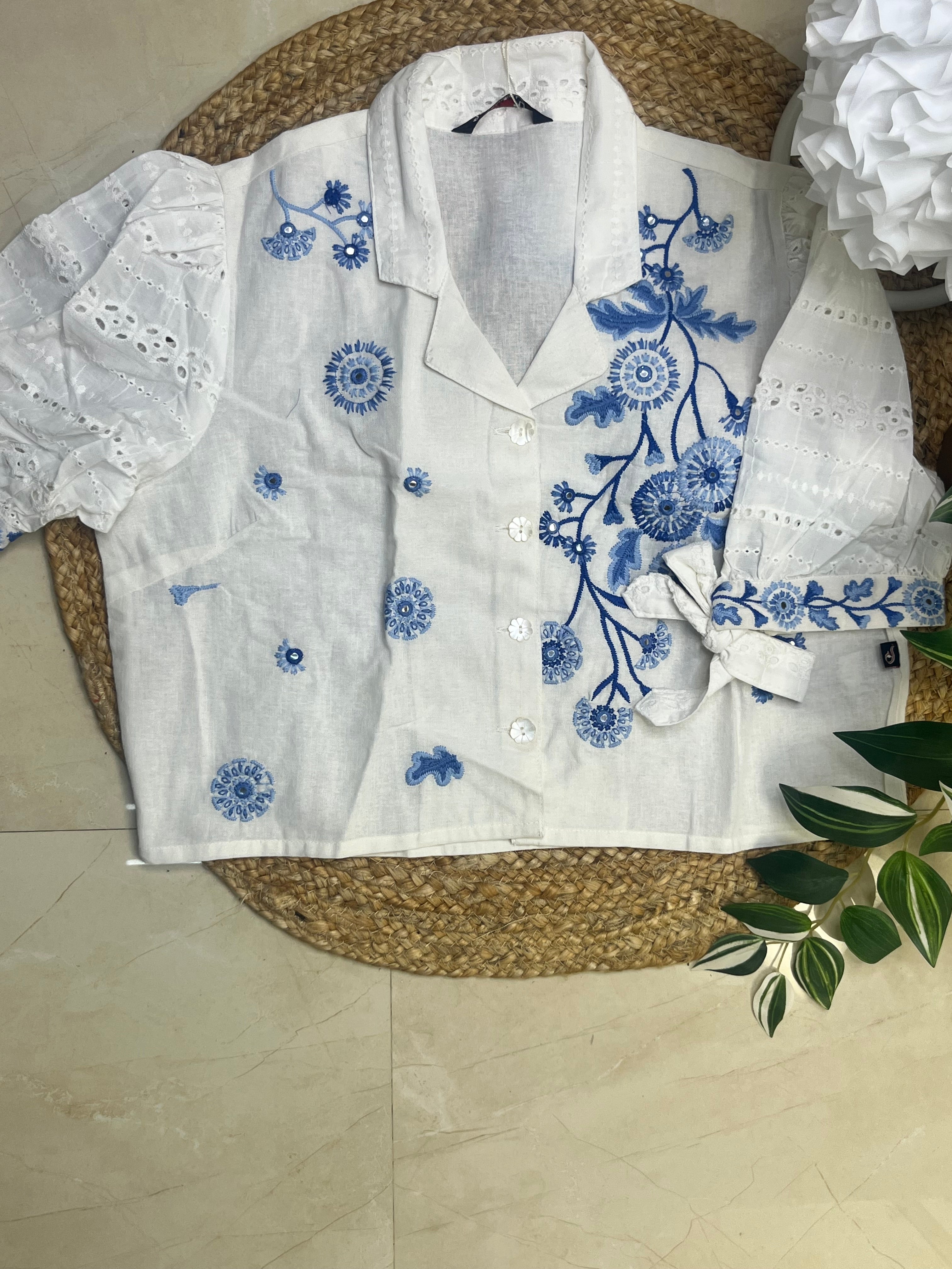 Indigo Edit Skirt Set