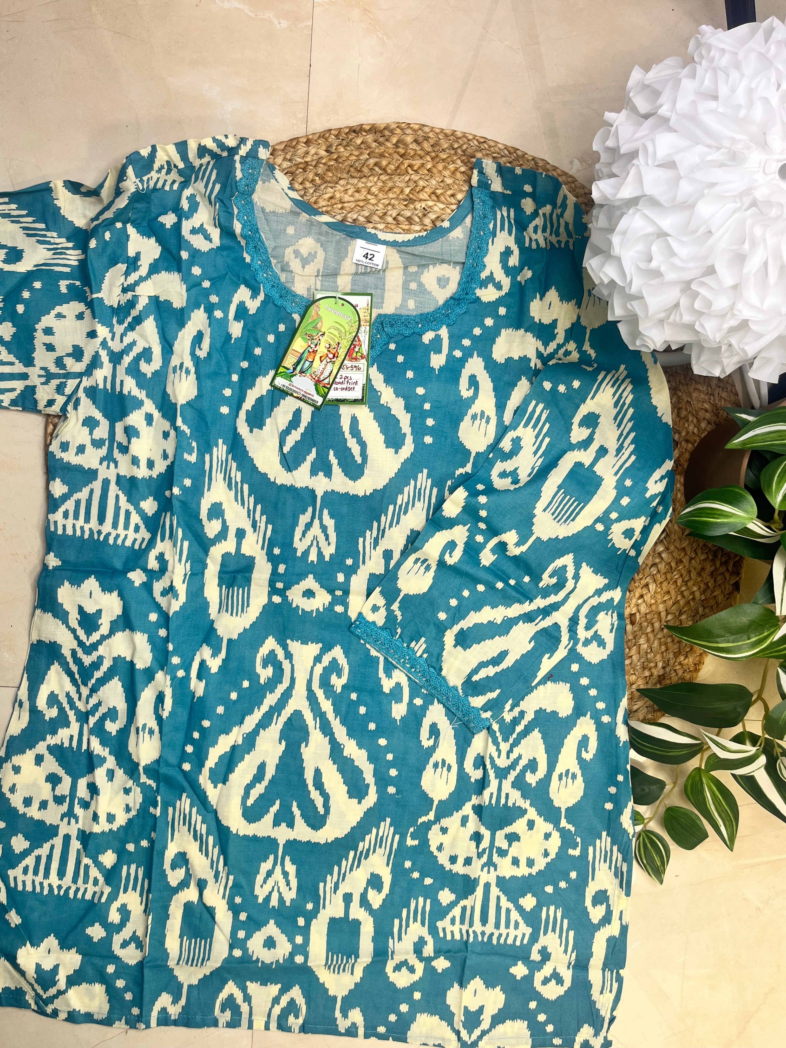 Teal Drift Co-ord Set