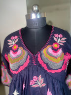Midnight Flower Dress