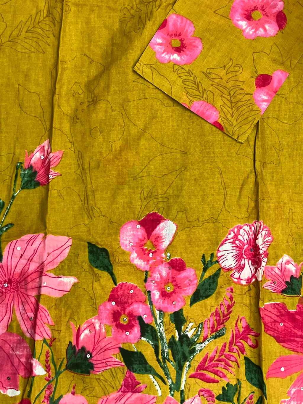 Mustard Bloom Co-ord Set