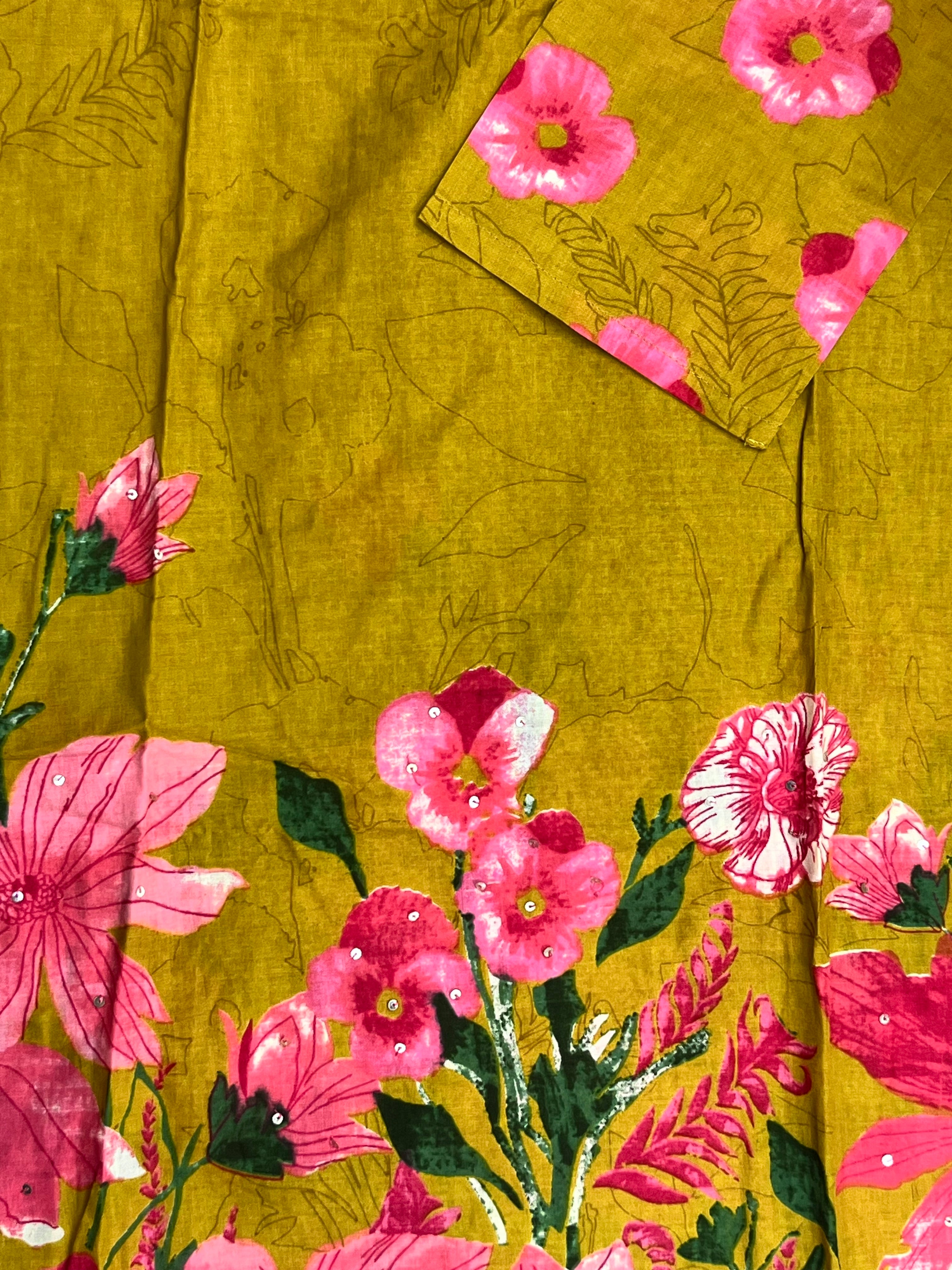 Mustard Bloom Co-ord Set