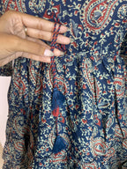 Midnight Paisley Dress