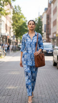 Blue Grace Co-ord Set