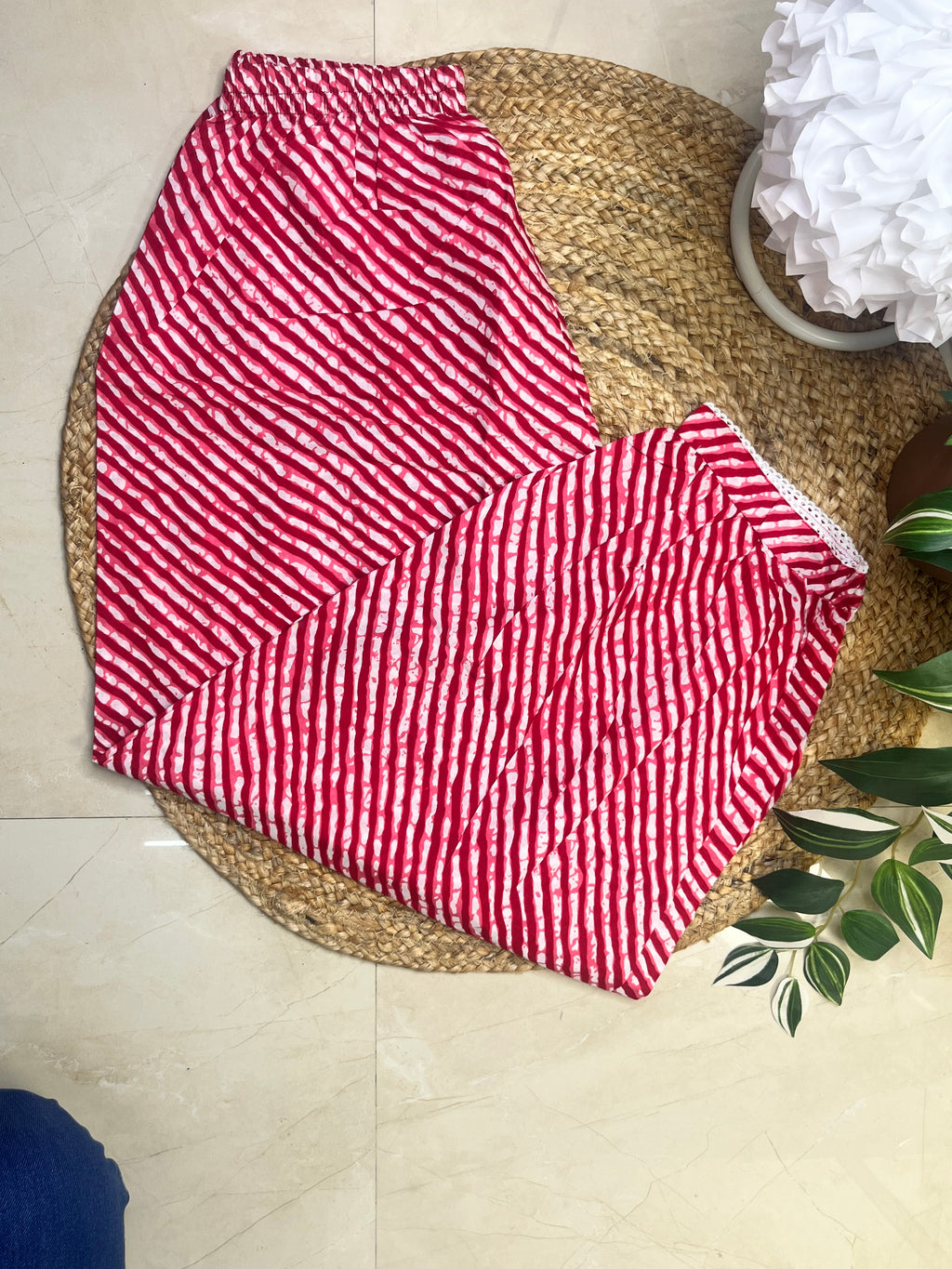 Red Stripe Co-ord Set