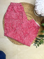 Red Stripe Co-ord Set
