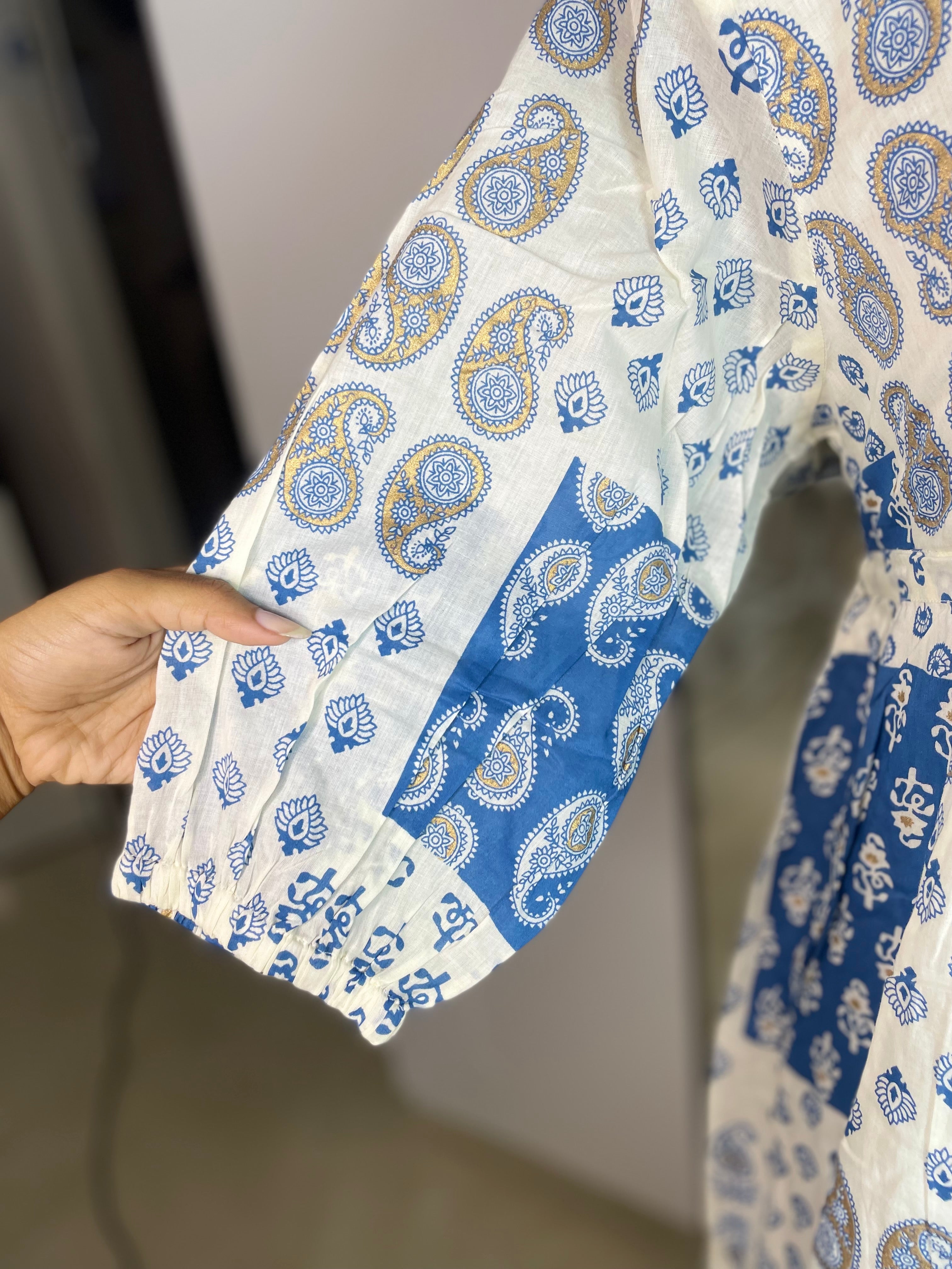 Ocean Maxi 'FREE SIZE' Dress