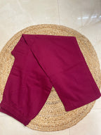 Aarna Maroon 3 Pcs Suit Set