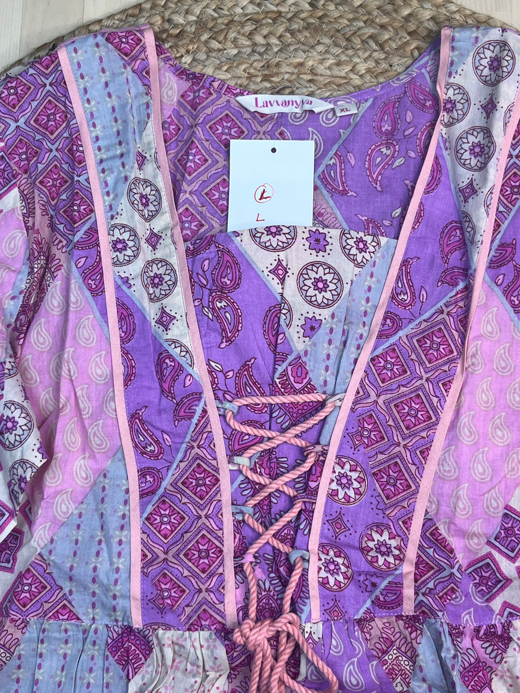 The Lilac Short Kurti