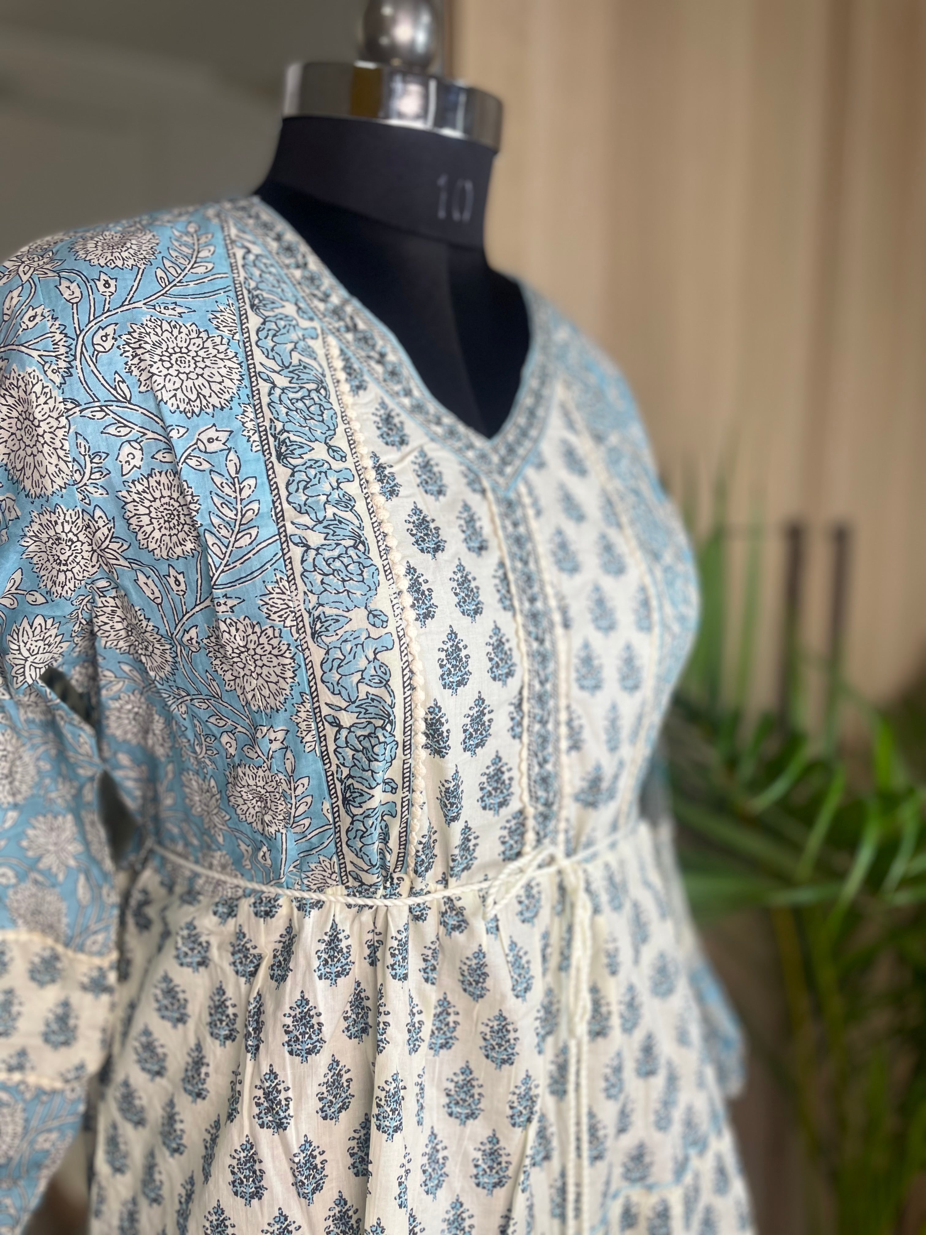 Sky Blue Breeze Dress