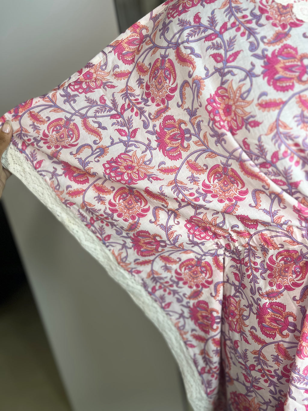 Blush Boho Kaftan Dress