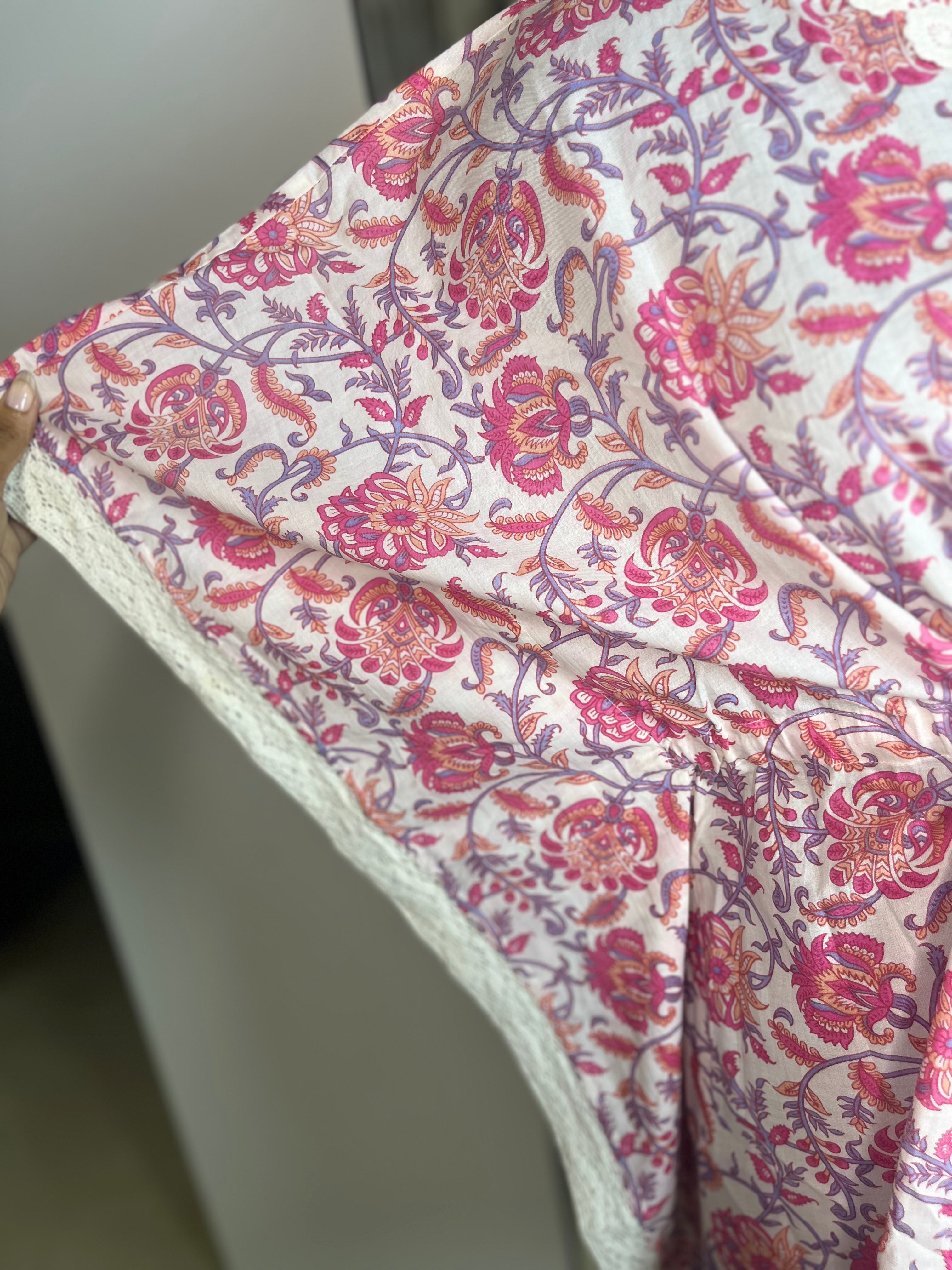 Blush Boho Kaftan Dress