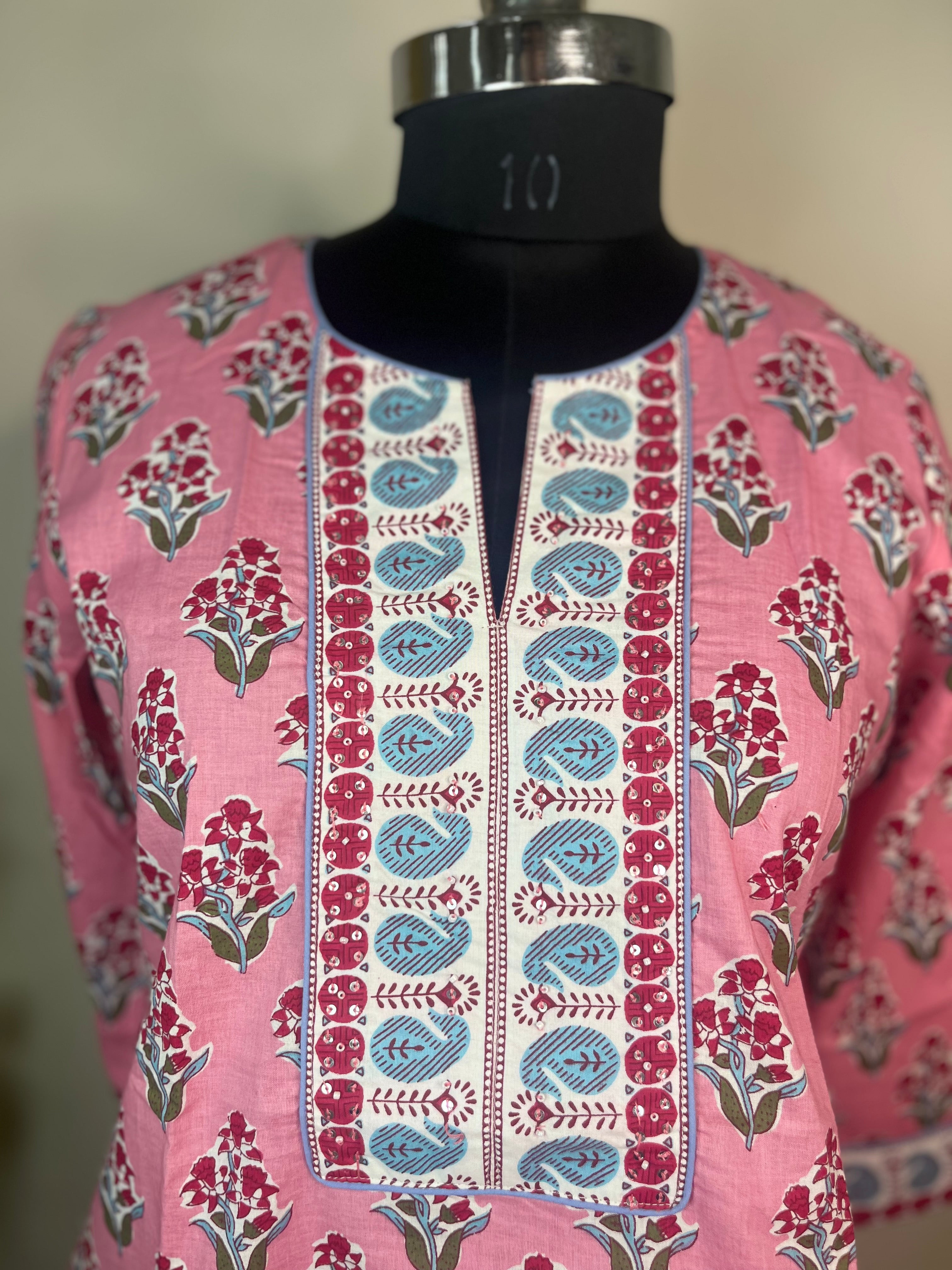 Rose Short Kurti