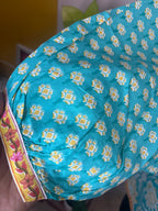 Aqua Sunshine Short Kurti