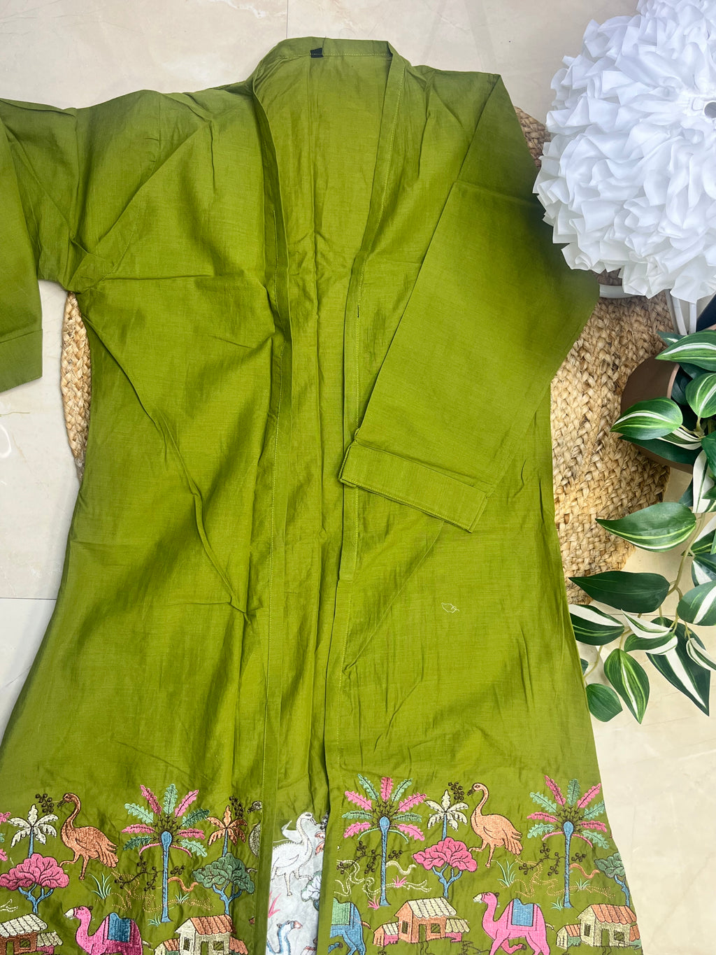 Olive Vibe Co-ord Set
