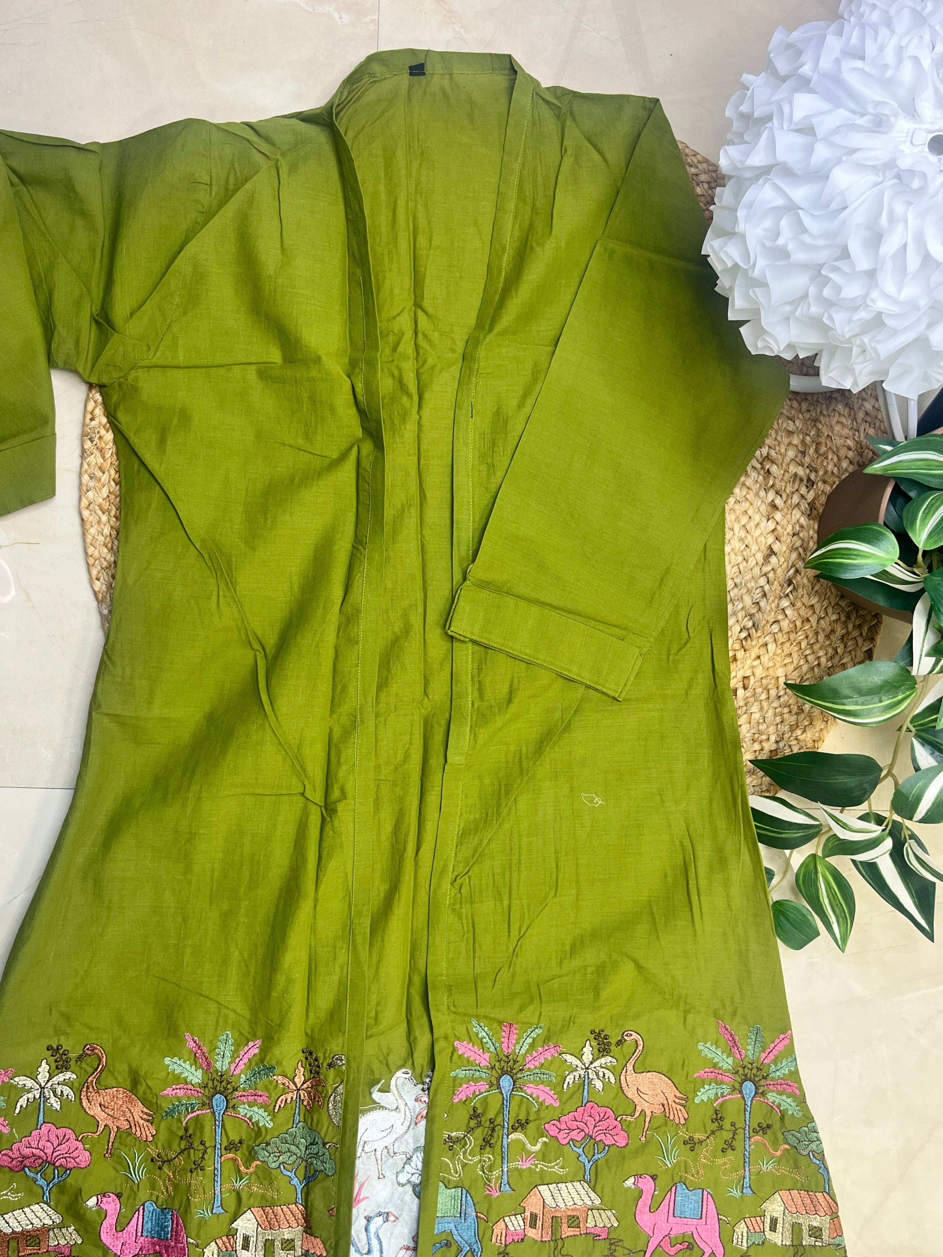 Olive Vibe Co-ord Set