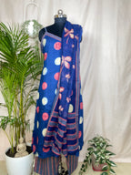 Devanshi Indigo 3-Piece Spaghetti Set