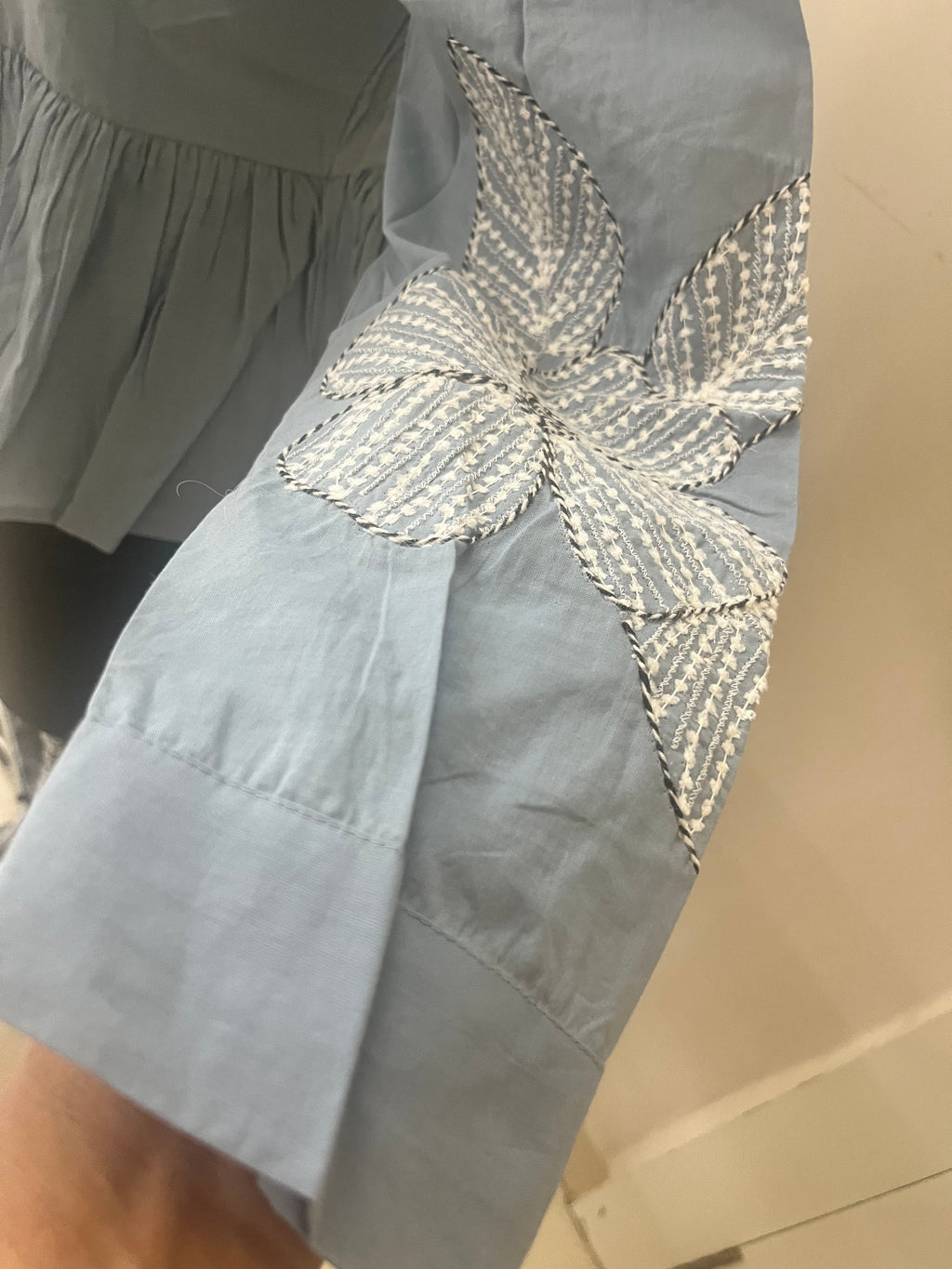 Sky Patch Short Kurti