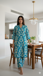 Teal Drift Co-ord Set