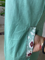 Mahi Mint 3-Piece Spaghetti Palazzo Set