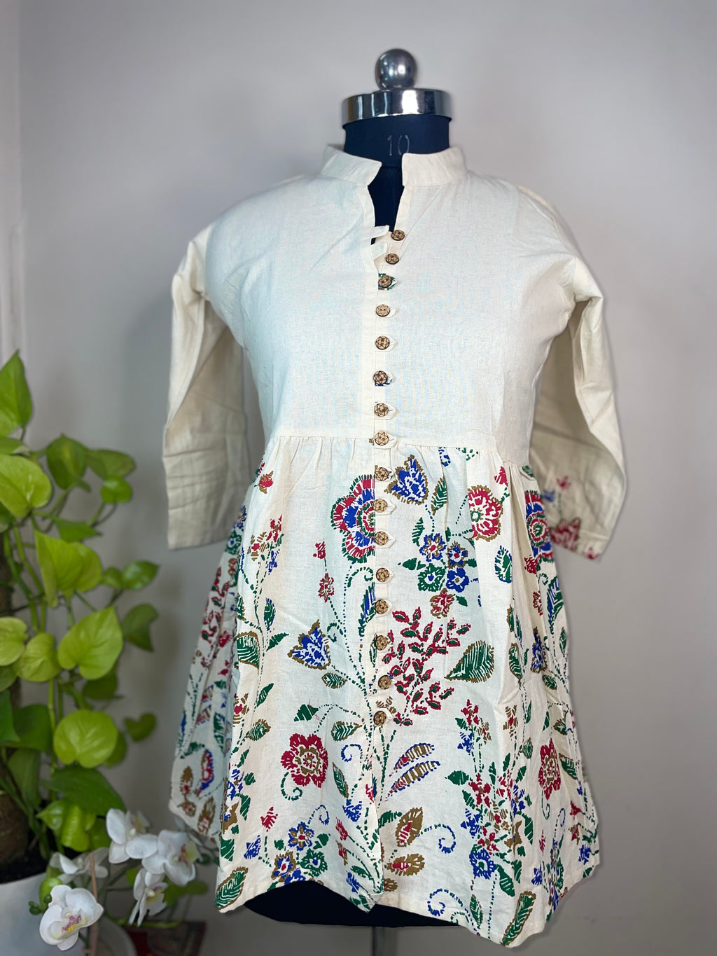The Ivory Garden Short Kurti