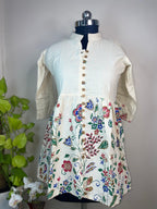 The Ivory Garden Short Kurti
