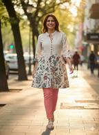 The Ivory Garden Short Kurti
