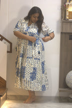 Ocean Maxi 'FREE SIZE' Dress