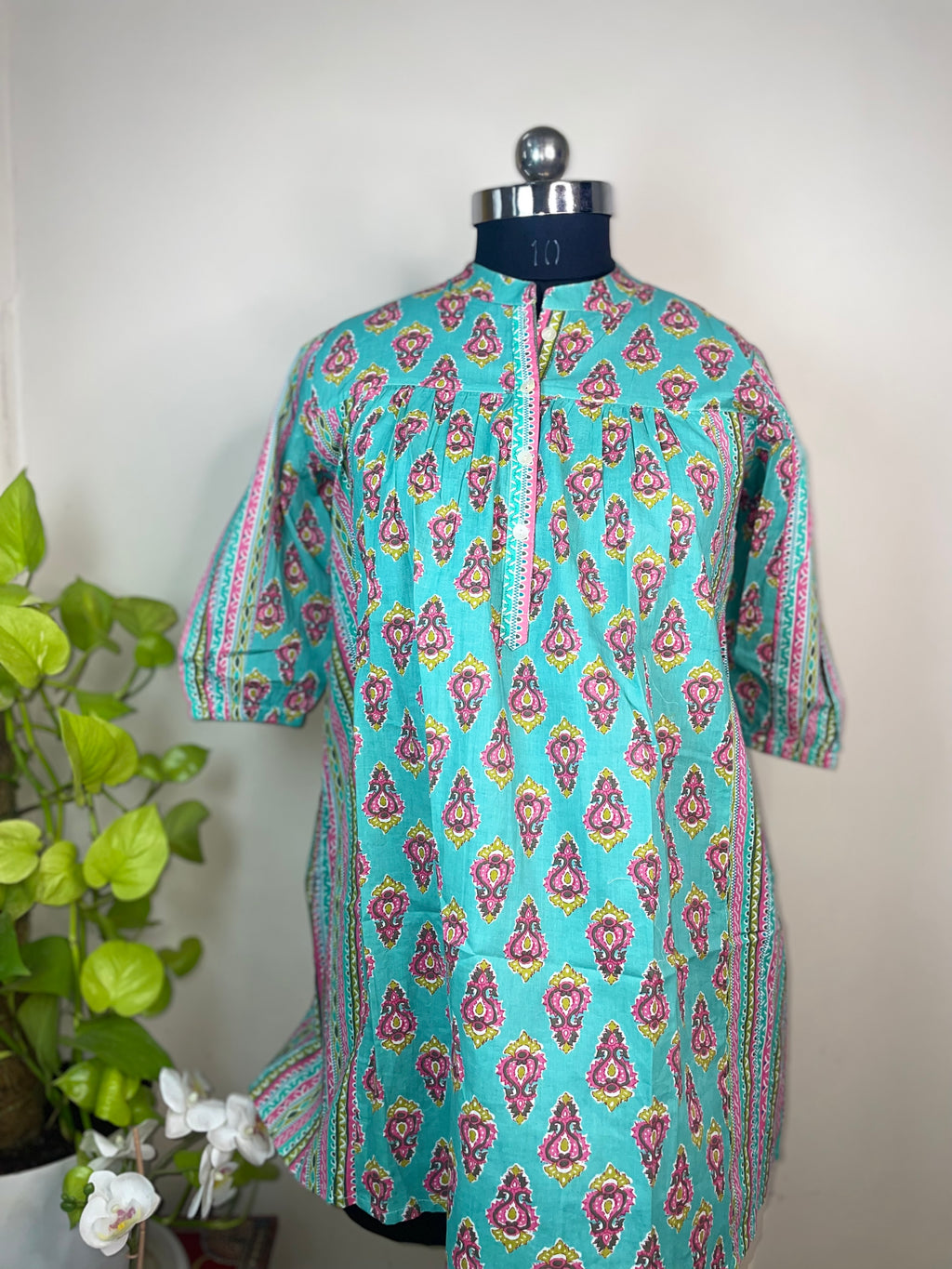 Mint Pop Short Kurti