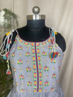 Vanya Lavender Spaghetti Dress Set