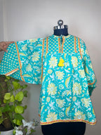 Aqua Sunshine Short Kurti