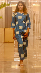 Blue Elephant Ease Co-ord Set