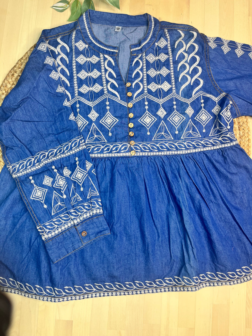 Denim Muse Short Kurti