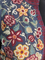 Midnight Flower Short Kurti