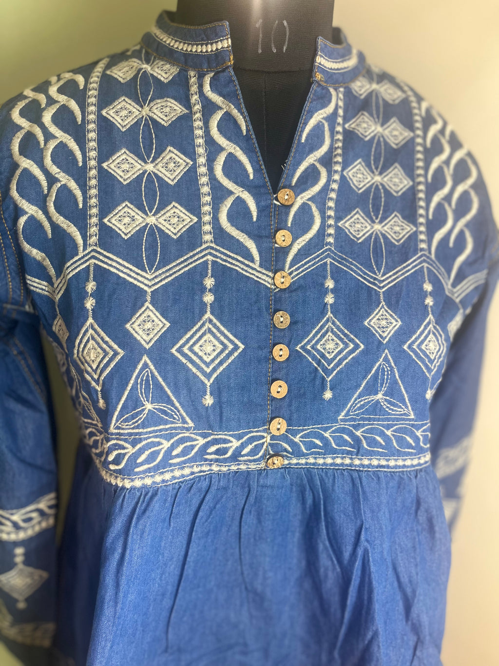Denim Muse Short Kurti