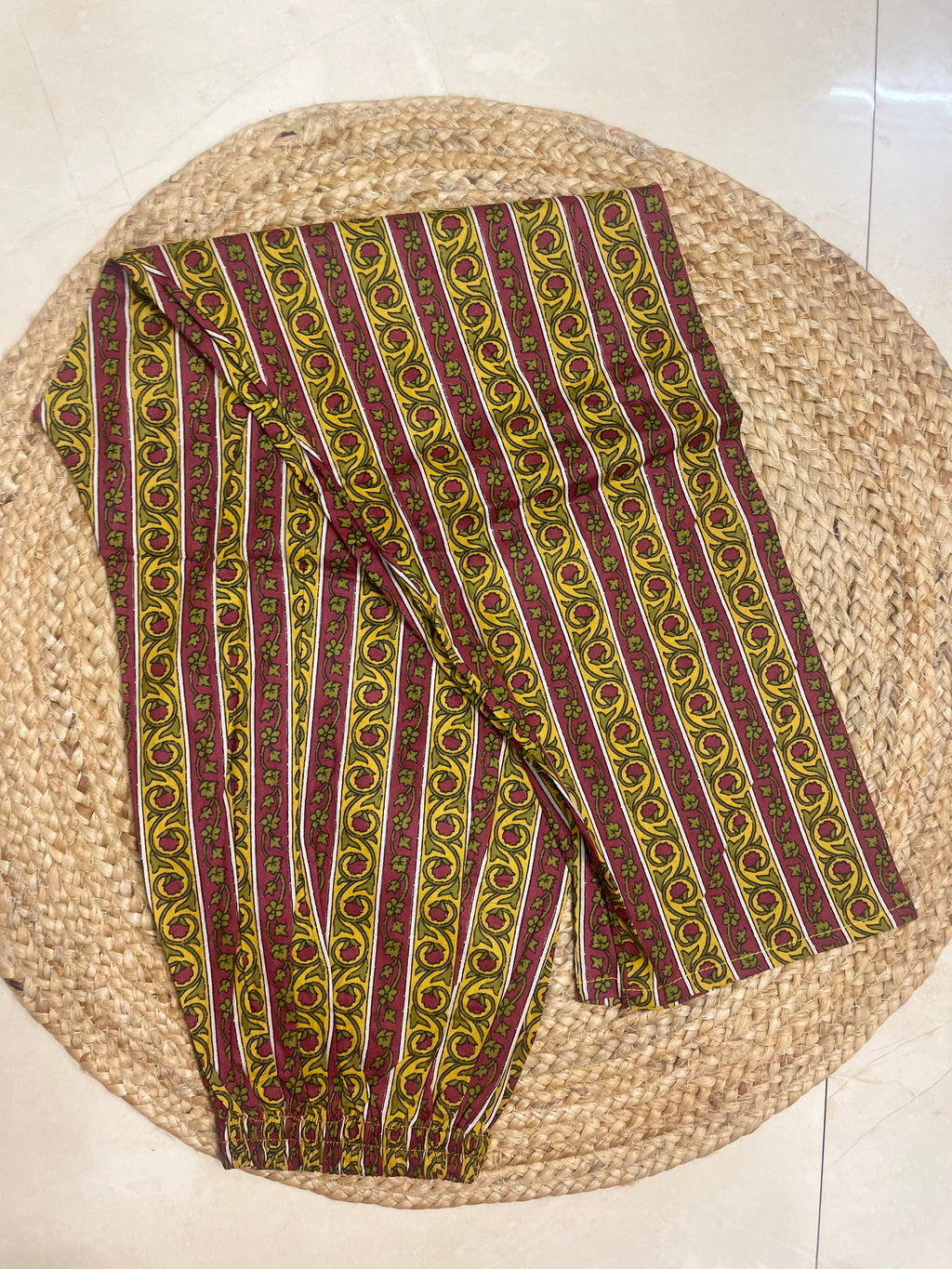 Kavisha Rust Rose Cotton 3 Pcs Suit Set