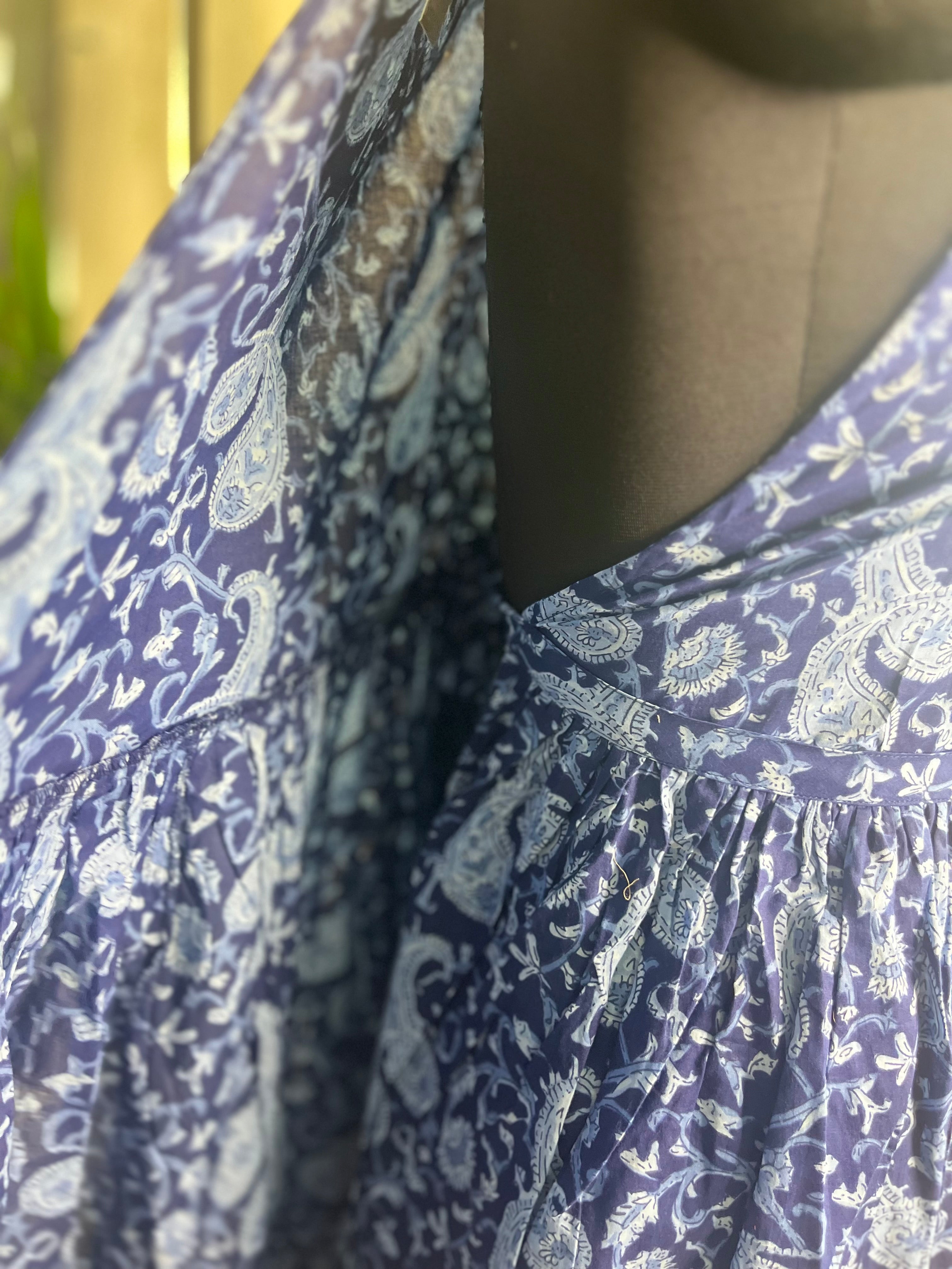 Blue Garden Dress