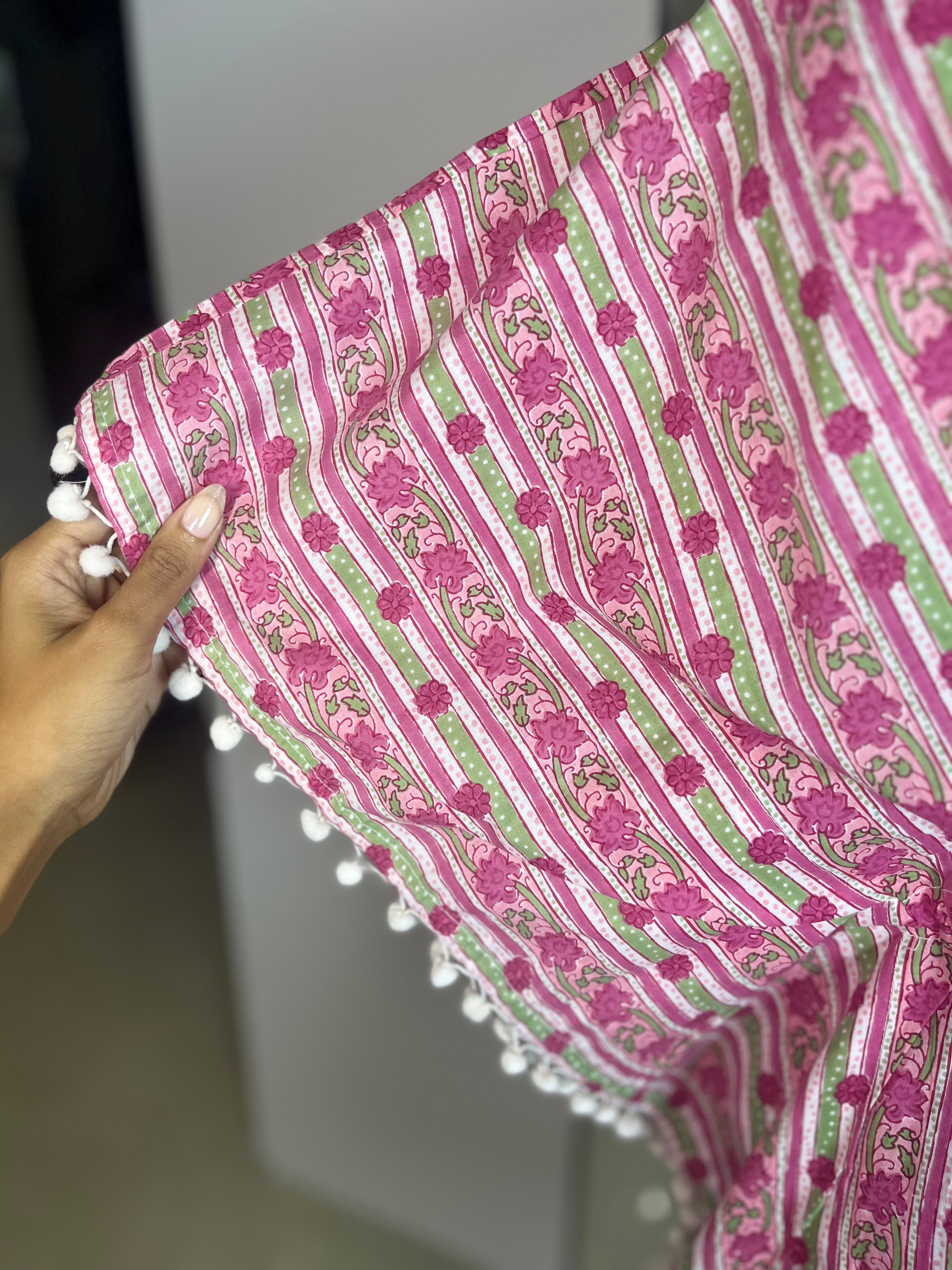 Soft Girl Kaftan Dress