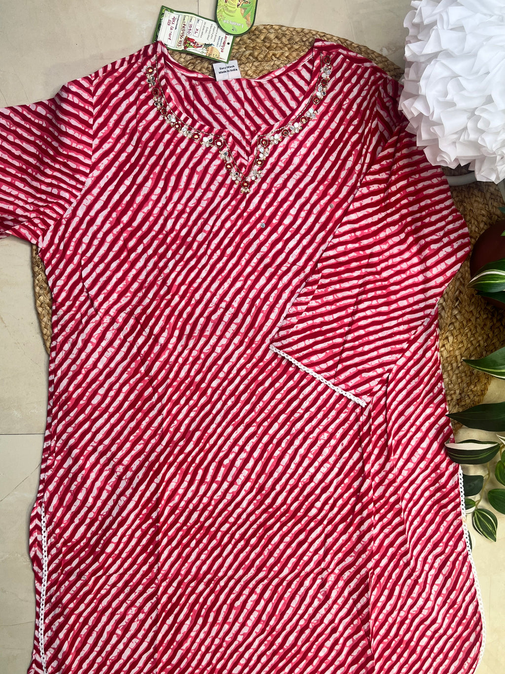 Red Stripe Co-ord Set