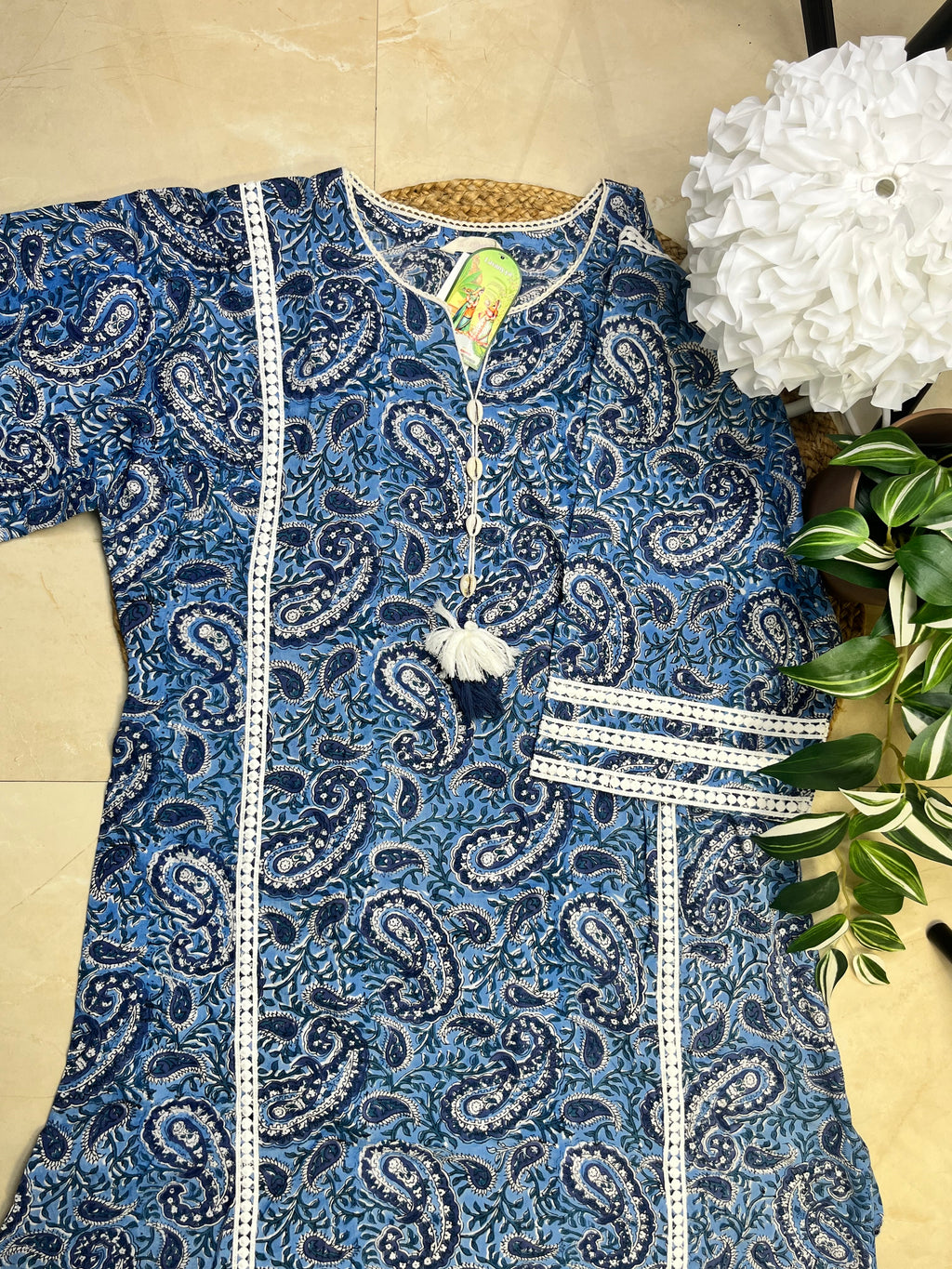 Indigo Poise Co-ord Set
