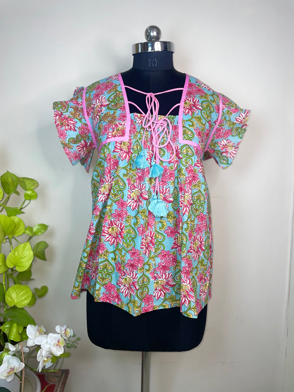 Aqua Flirt Short Kurti