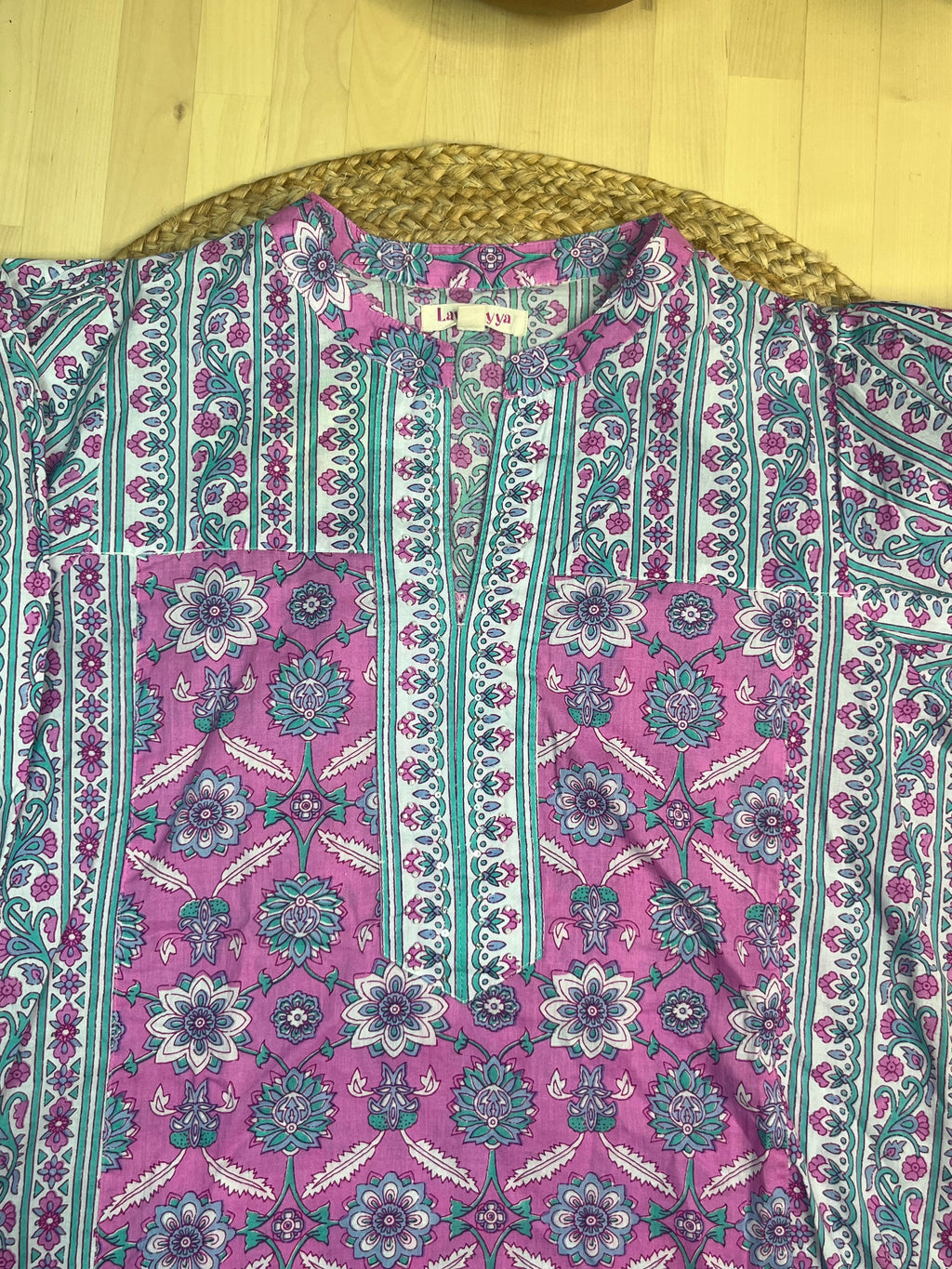 Blueberry Pink Short Kurti