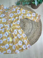 Sunshine Bloom Short Kurti