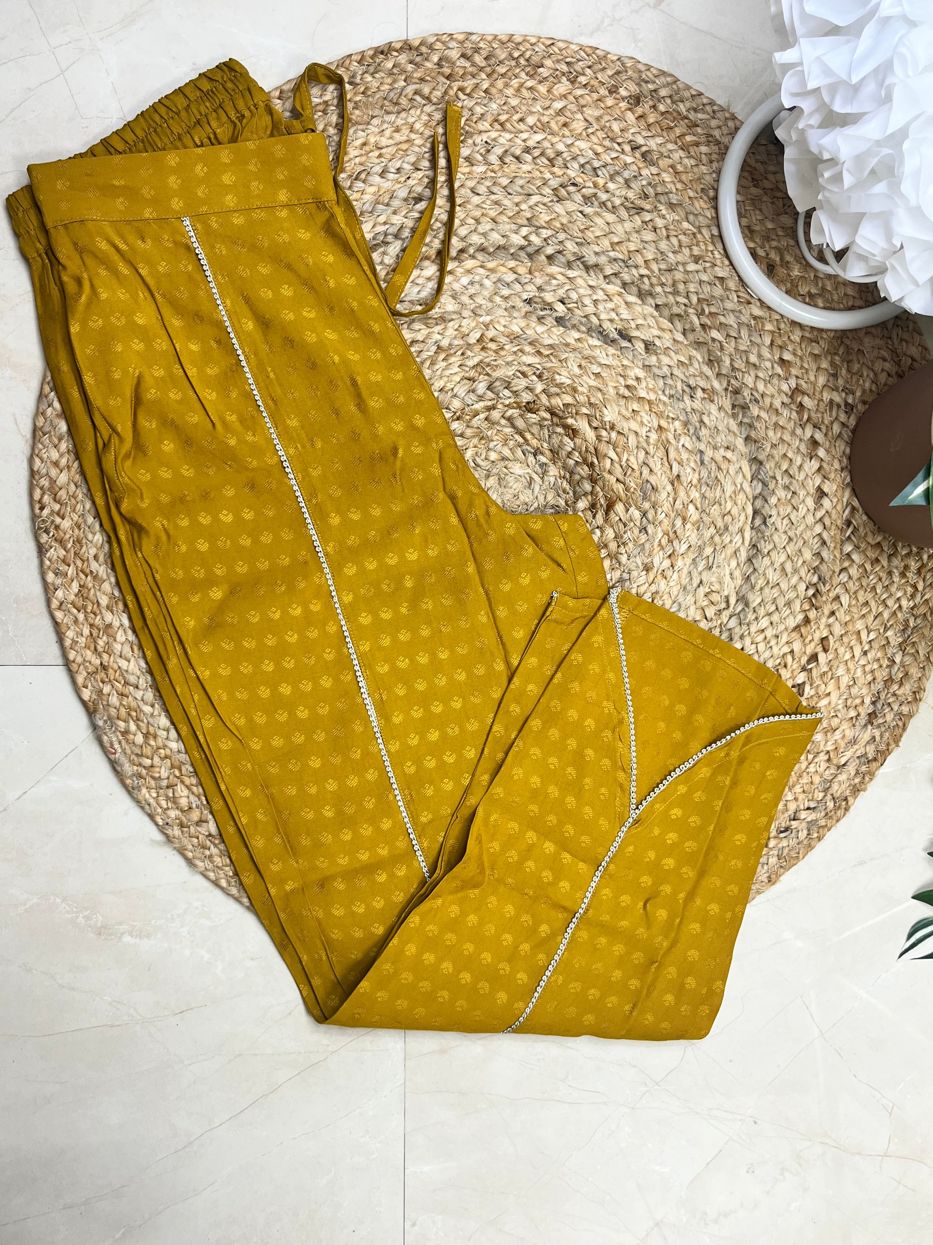 Ochre Yellow Co-ord Set