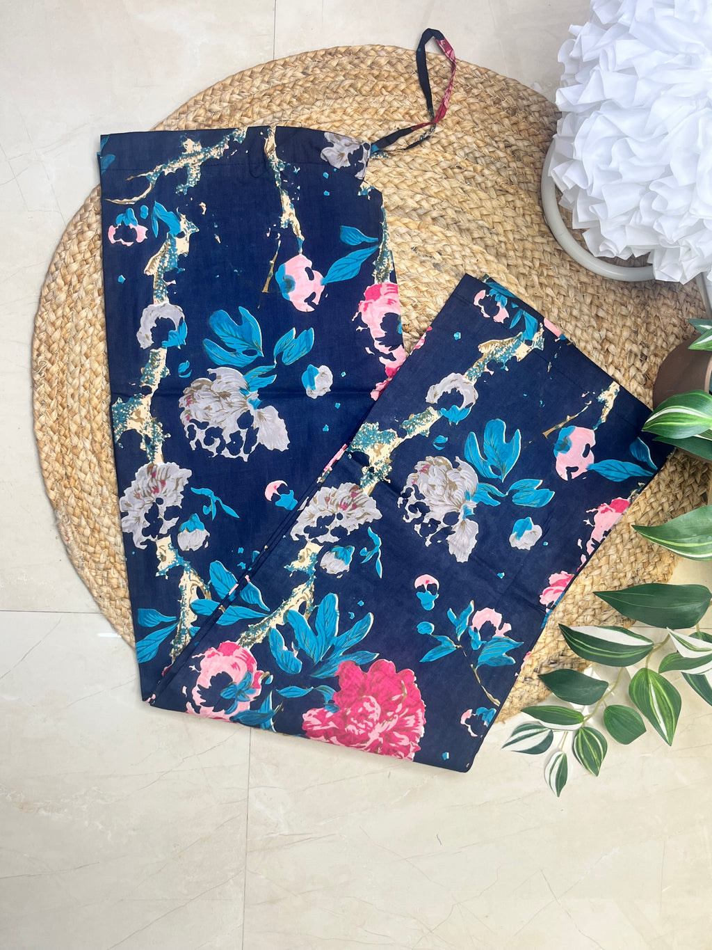 Dark Flora Co-ord Set