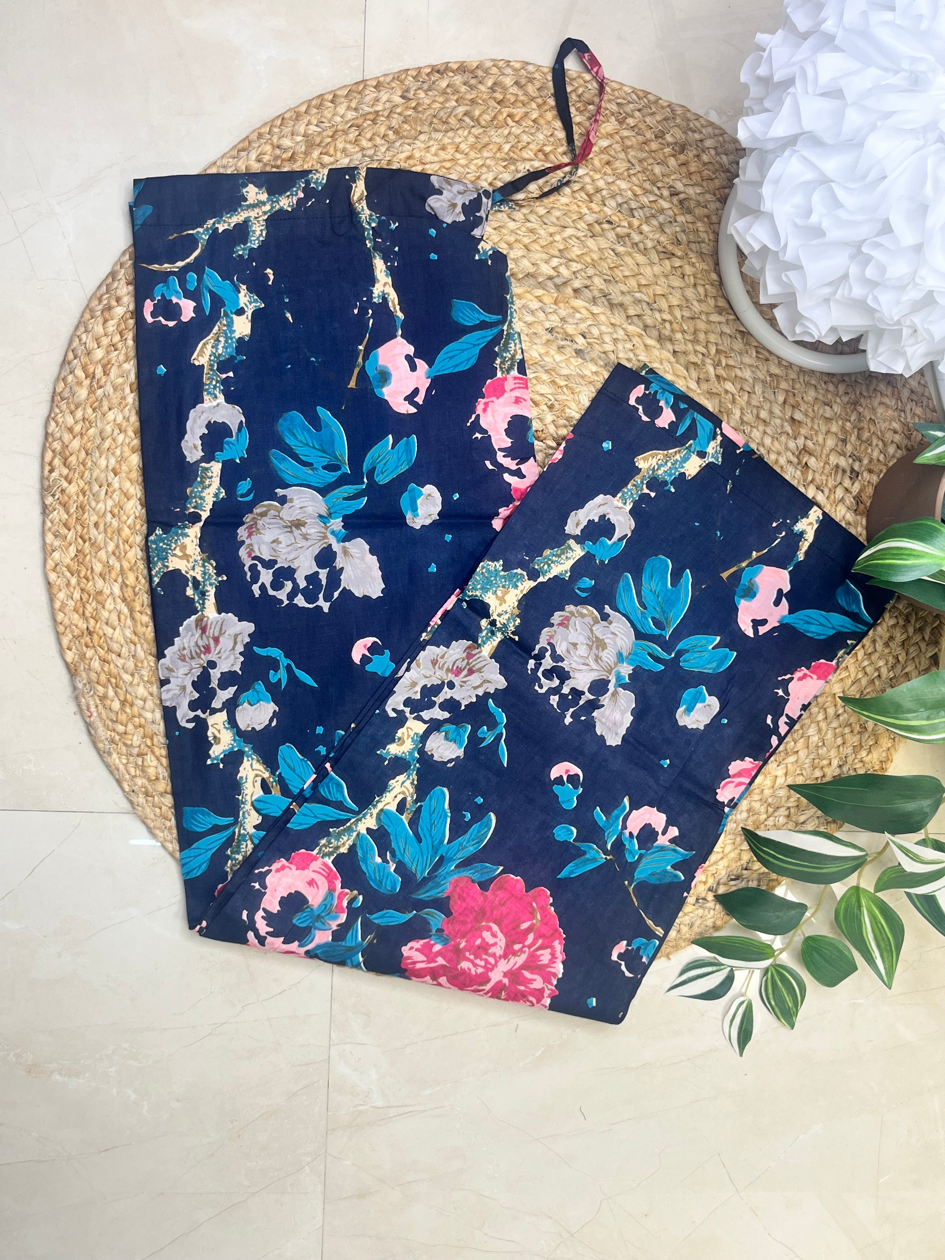 Dark Flora Co-ord Set